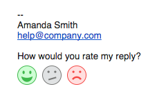 rate our service template