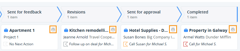 Pipeline Page | Delivery Pipeline | Click on Move and select Archive
