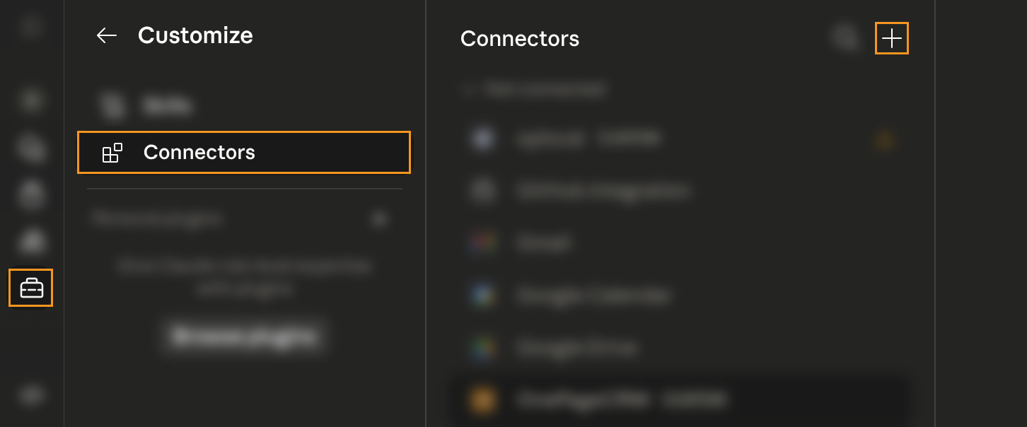 Claude.AI | Connectors