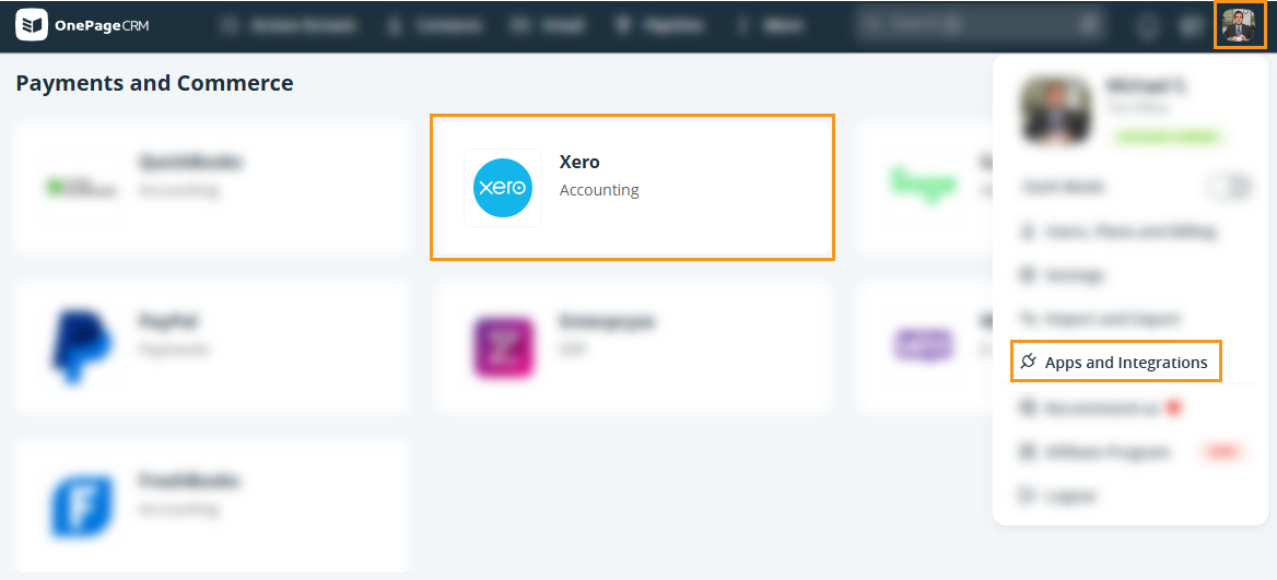 Apps and Integration | Xero
