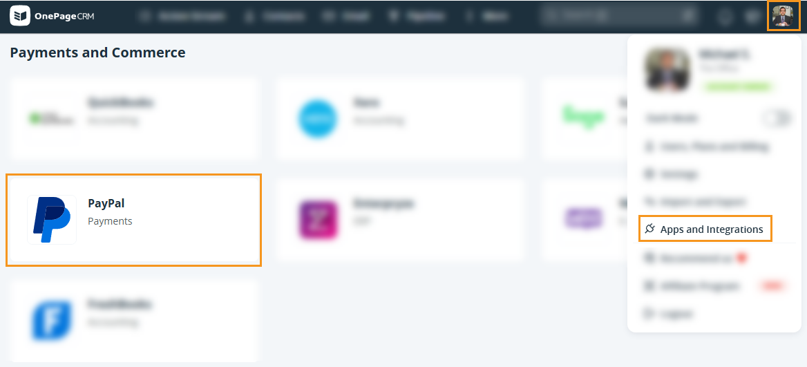 Apps and Integrations | PayPal