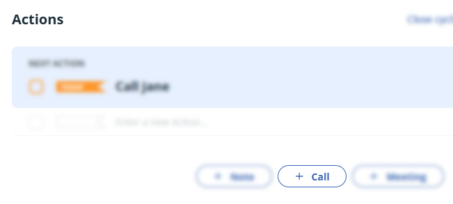 Contact profile | + Call
