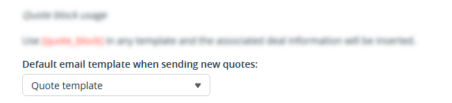 Quote Block | Default email template