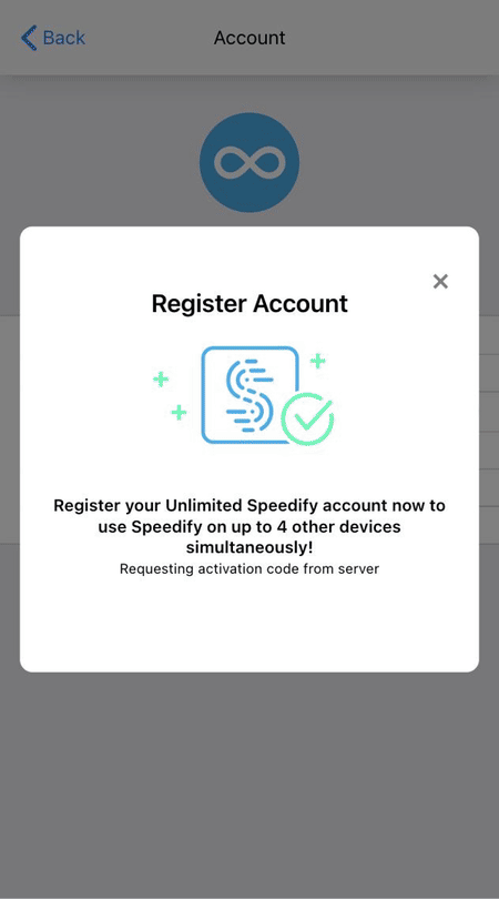 Signing in with Google in the browser to complete registration