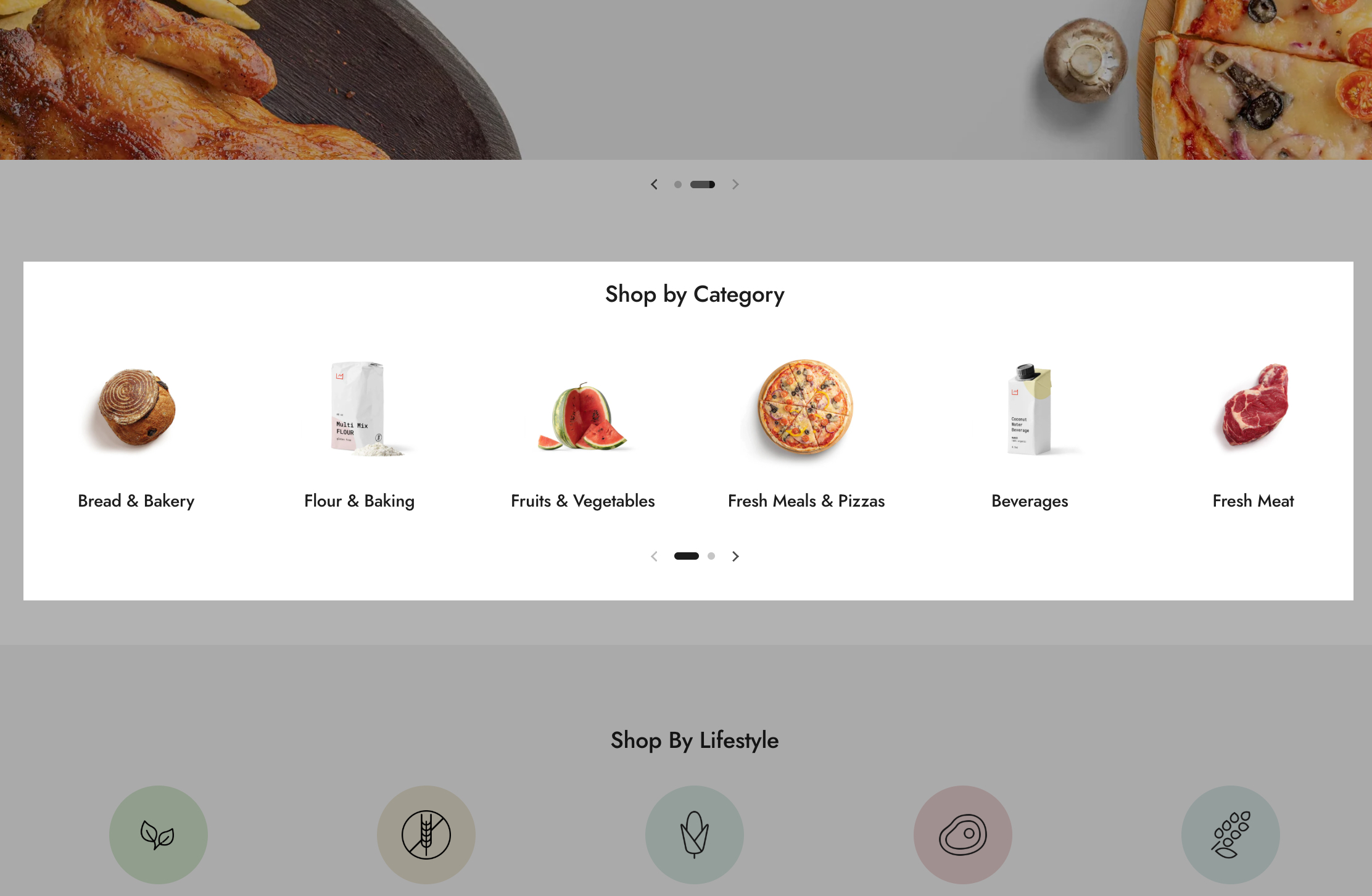 Collection list - slider
