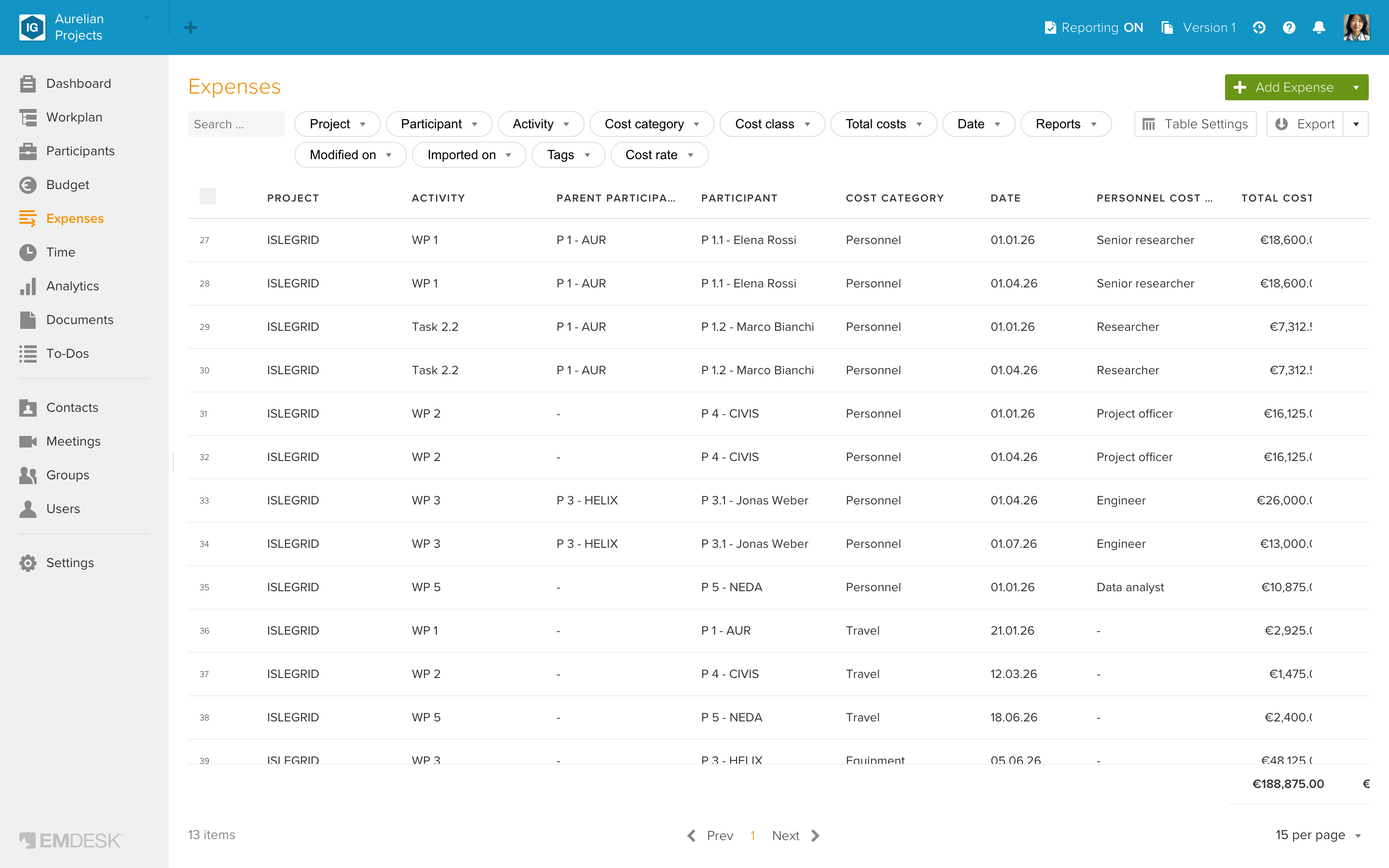 Erstellen eines Kontoauszugs im EC-Teilnehmerportal mit EMDESK