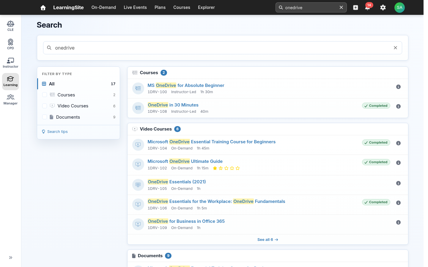 Search, refreshed design