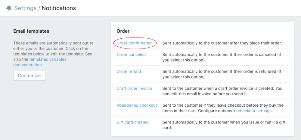 confirmation email templates