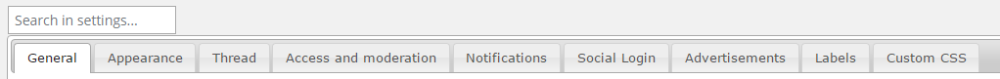 General settings - WordPress Discussion Forum