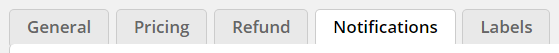 Notifications settings - WordPress Pay Per Post Plugin