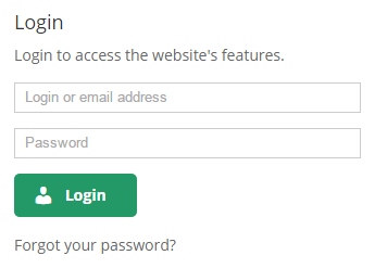 Login widget on the front-end - WordPress Custom Login Form