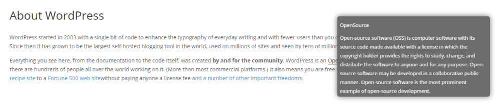 Now only whitelisted glossary term is highlighted in the post - Wiki Plugin for WordPress