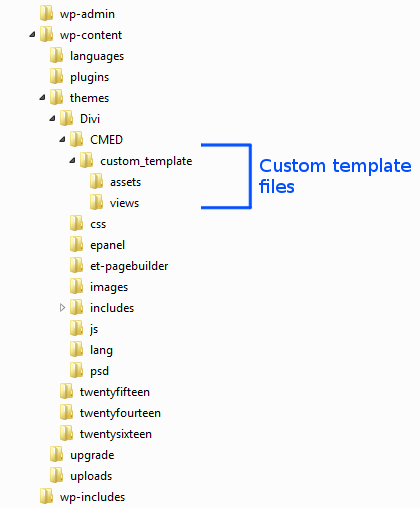 Custom template files - WordPress Plugin for Member Directory