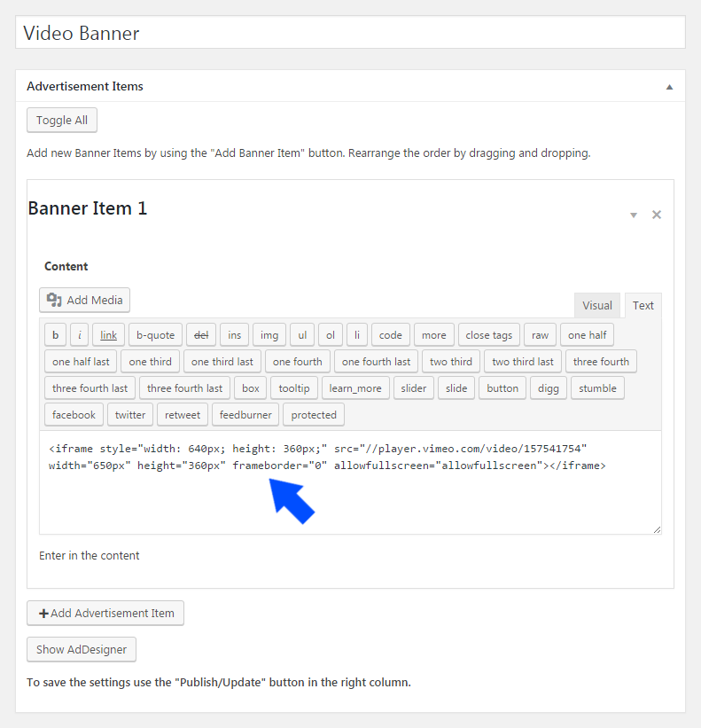 Adding video to the popup - WordPress Popup Form