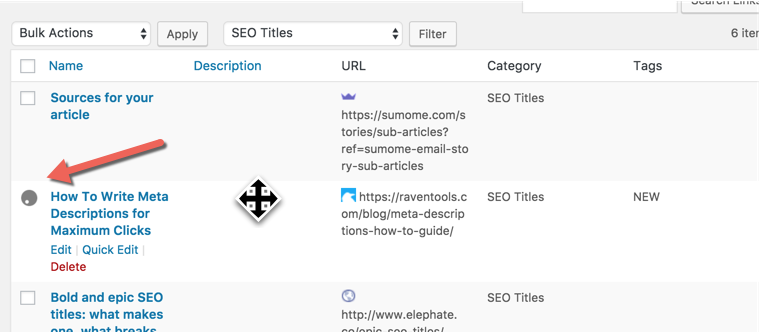 Dropping the link to the needed place - WordPress Plugin Content Curation