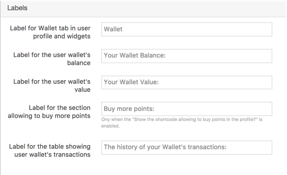 MicroPayments labels for PeepSo integration - WordPress User Wallet Credit System