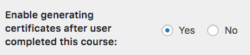 Enabling Certificates To Specific Courses/Lessons - WordPress Video Courses