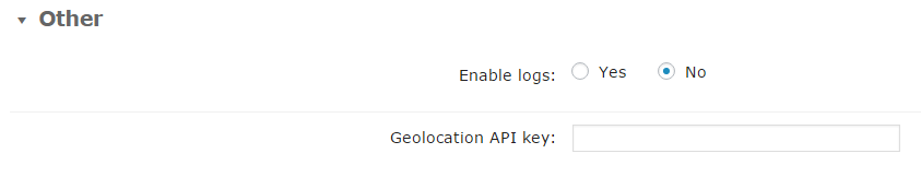 Enabling logs and geolocation tracking - WordPress Q and A Plugin