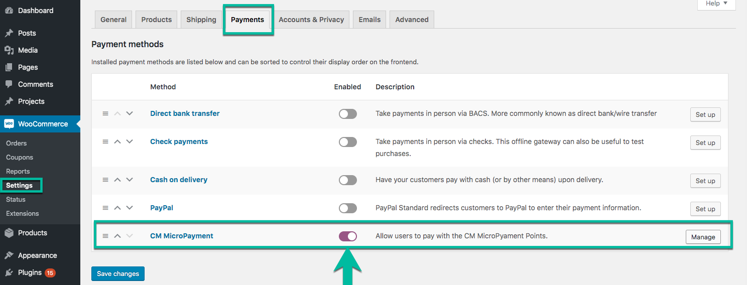 WooCommerce plugin integration - Points and Rewards Plugin