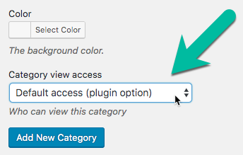 Individual category access - Knowledge Base Wiki WordPress Plugin