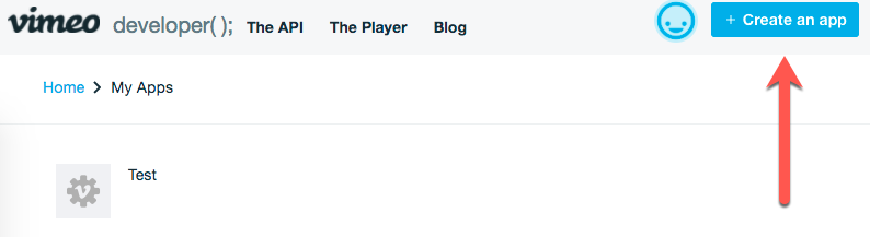 Creating Vimeo App