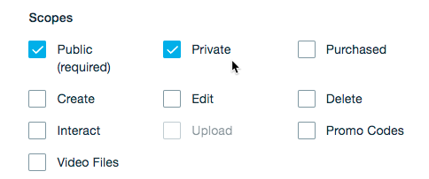 Using private Vimeo videos