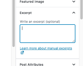 Adding term excerpt - Tooltip Plugin WordPress