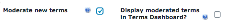 Moderation settings - Tooltip WordPress Plugin