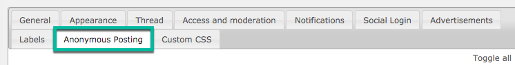Settings for anonymous posting on the forum - WordPress Discussion Forum
