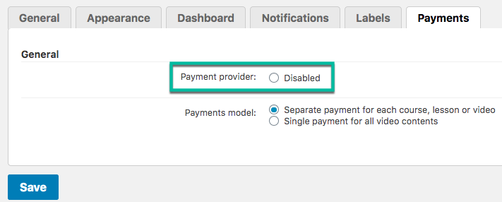 No payment systems to choose - WordPress Member Directory Plugin