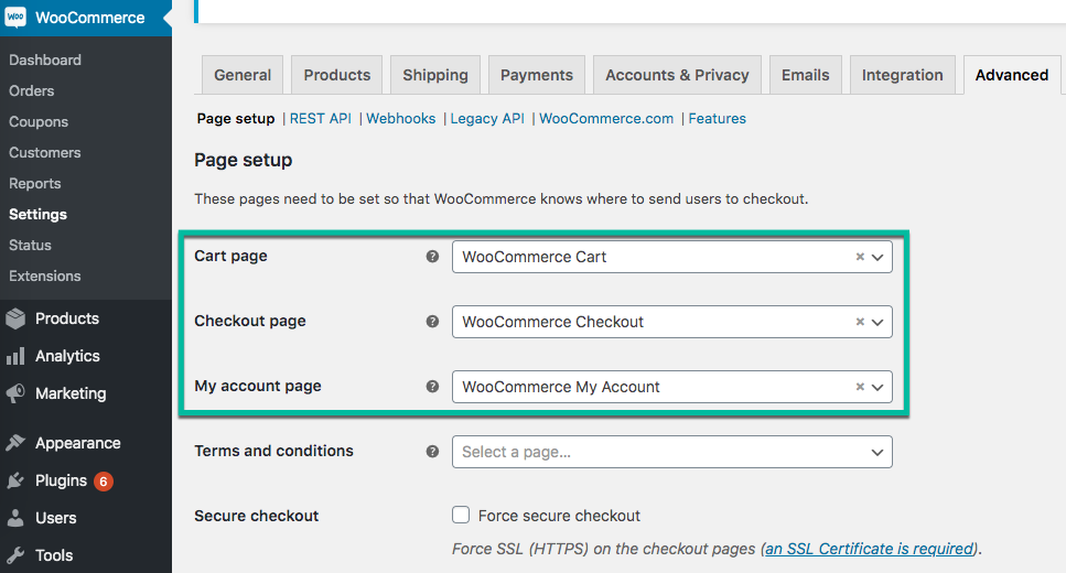 Setting up the WooCommerce checkout and cart pages - Restrict Content Plugin