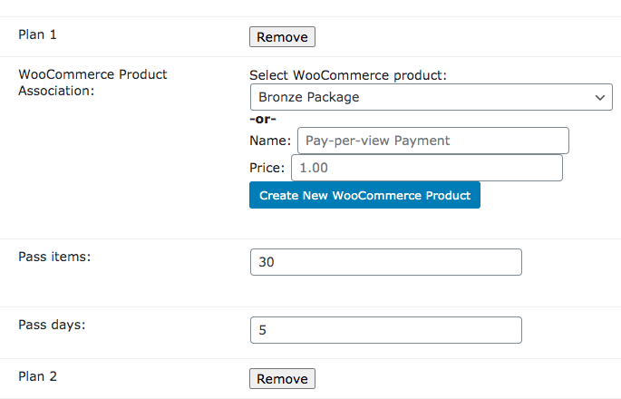 Pay-per-view payment settings - WordPress Business Directory