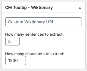 Pointing to specific Wiki term - Wiki WordPress Plugin