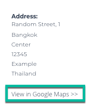 Displaying a link to the Google map - Business Directory Plugin