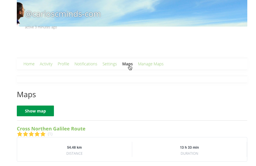 Tab for managing map routes - Travel Plugins For WordPress