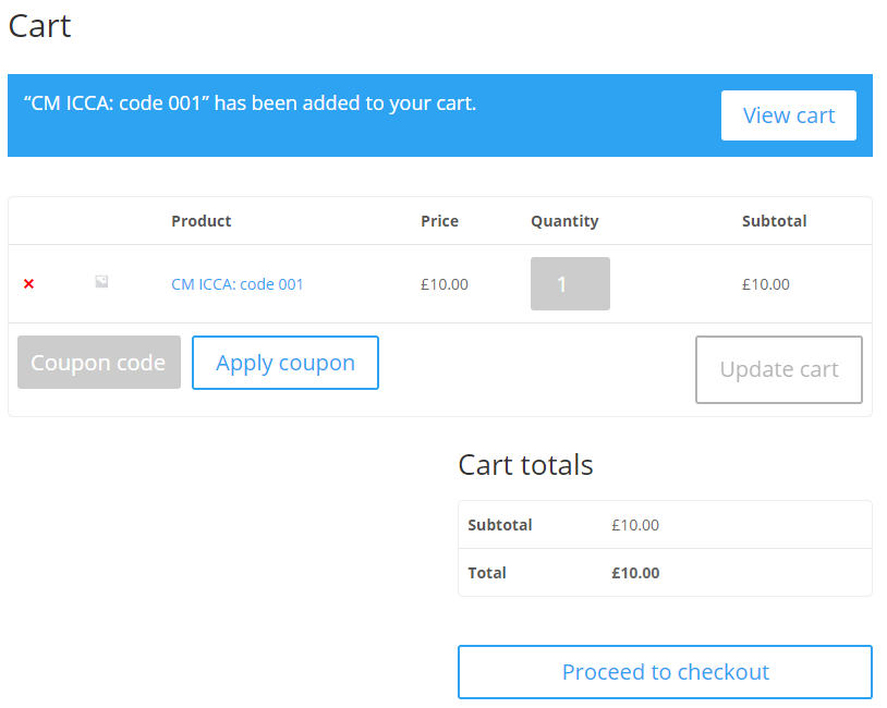 WooCommerce cart - Portal WordPress Plugin Private Content Per User