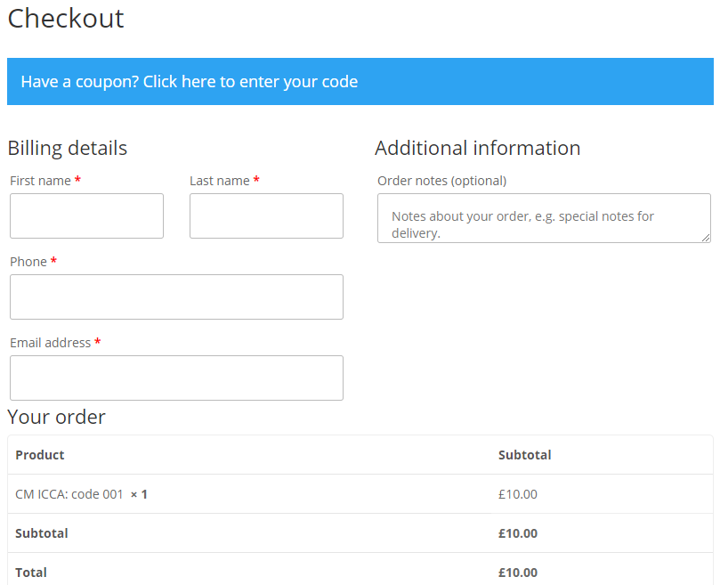 WooCommerce checkout page - Members Plugin Restrict Content