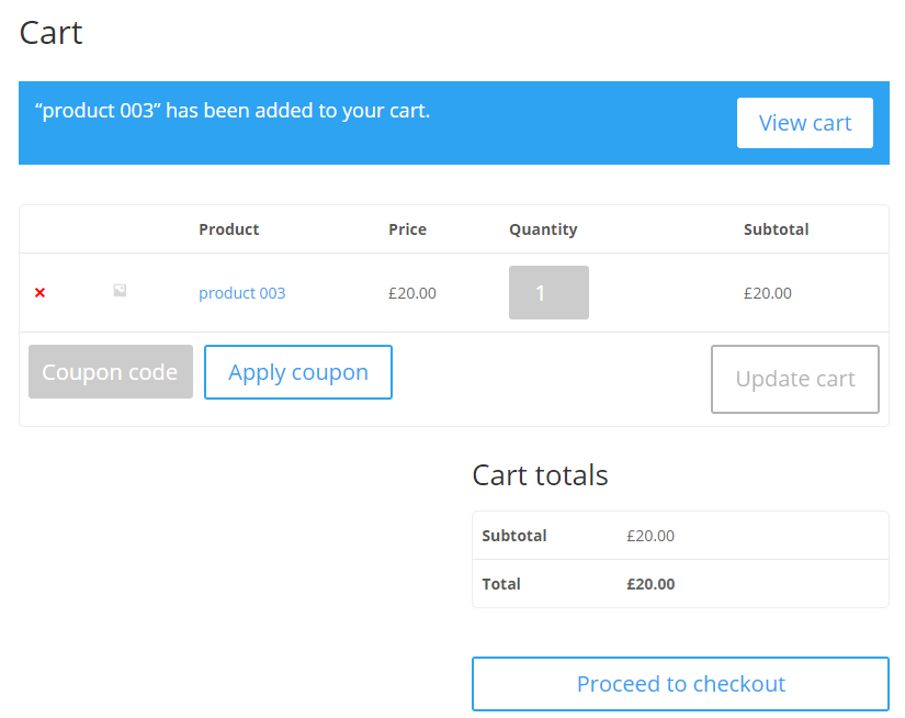 WooCommerce cart - Portal WordPress Plugin Private Content Per User