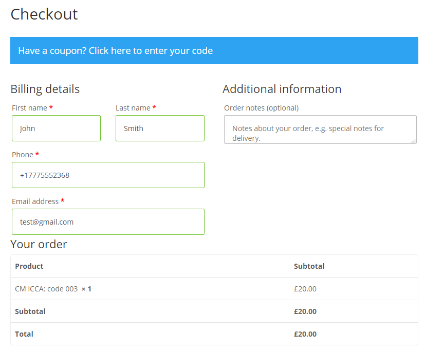 WooCommerce checkout page - Members Plugin Restrict Content