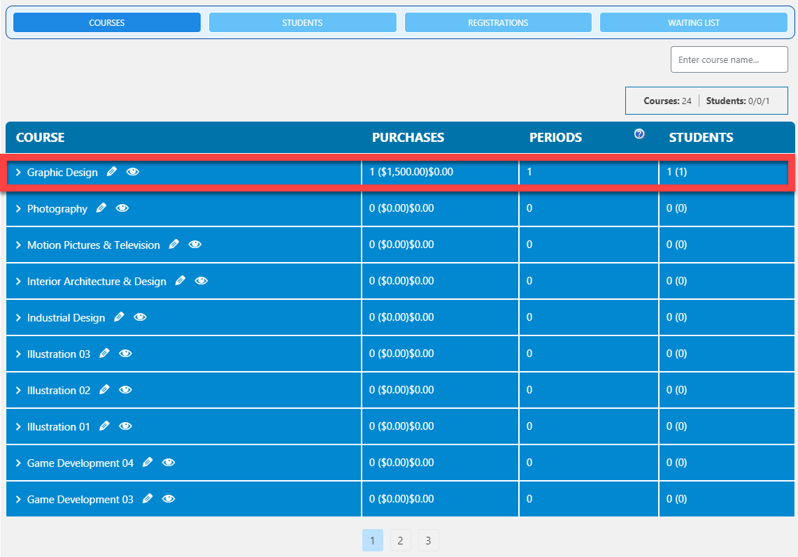 Managing courses with the Dashboard add-on - LMS WordPress Plugin for Courses