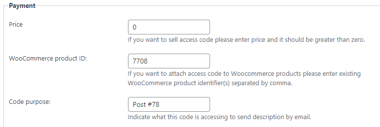 Connecting another gift code to the same WooCommerce product - Restrict Content Plugin