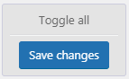 Saving the changes - WordPress TOC Plugin