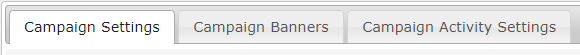 Campaign settings tab - WordPress Advertising Plugin