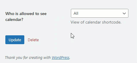 Overriding global settings for specific calendars - Event Booking Calendar WordPress Plugin