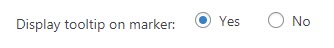 Enabling tooltips on markers - Maps WordPress Plugin