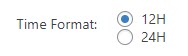 Choosing the time format - Google Maps WordPress Plugin