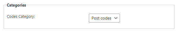 Adding a sequence with codes to a category - WordPress Register with Invitation Code