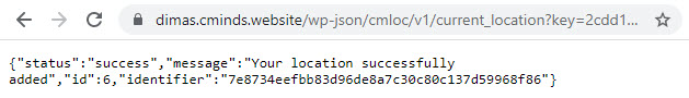 Successfully added location - Google Maps WordPress Plugin