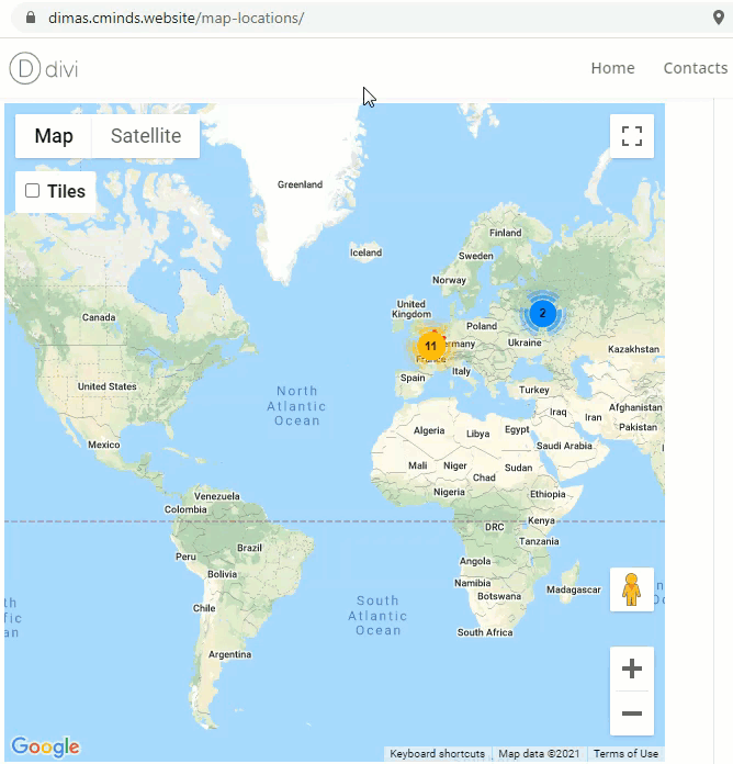 Time based location layers - Store Locator WordPress Plugin