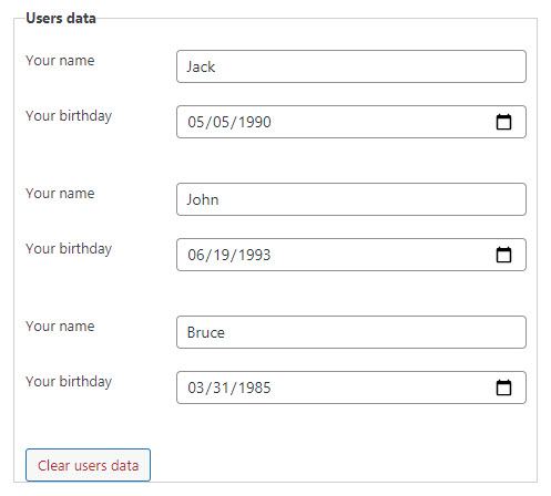 Custom fields stored data - WordPress Register with Invitation Code